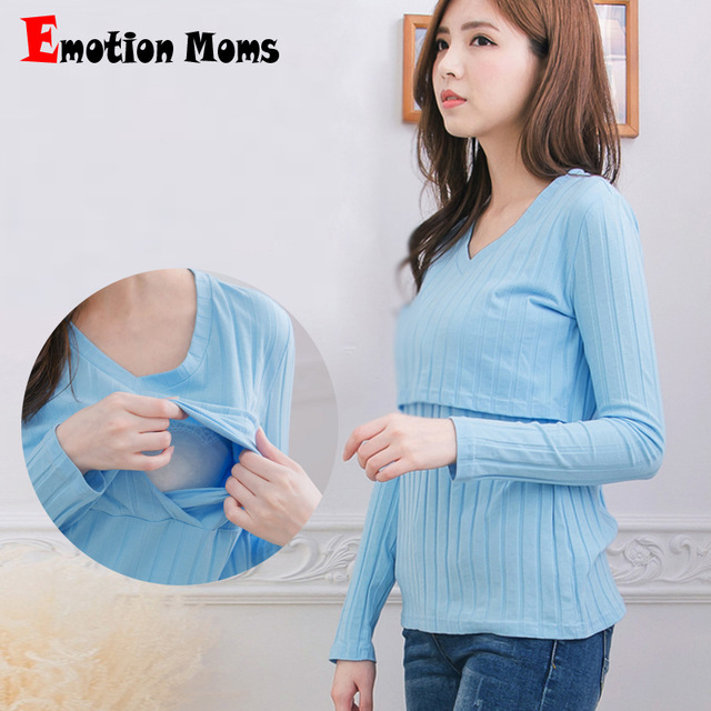 breast feeding tops emotion moms fashion maternity clothes nursing top breastfeeding tops for  pregnant women maternity t-shirts PSJTIEW