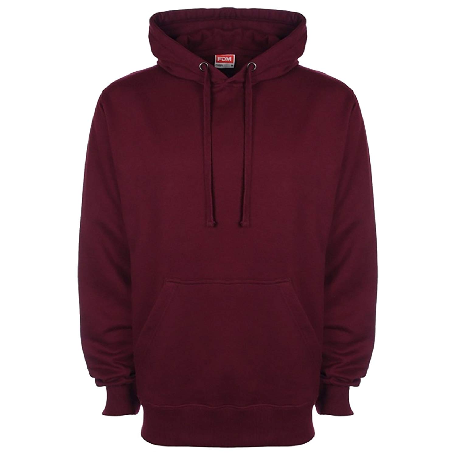 burgundy hoodie amazon.com: fdm unisex plain original hooded sweatshirt/hoodie (300 gsm):  clothing EUXCXVC