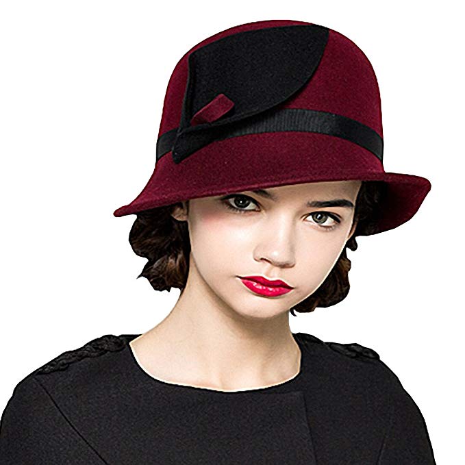 cloche hats 1920s hat styles for women- history beyond the cloche hat maitose womens  wool felt CNHXHEM