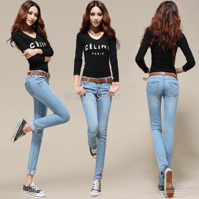 jeans fashion for women hot fashion sexy lady jean womenu0027s jean skinny jean slim capris cheap jeans  for WNAJFDC