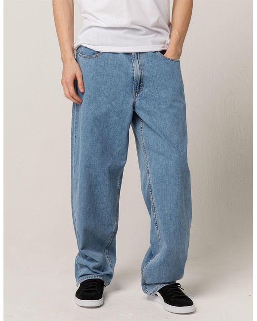 leviu0027s - blue basket mens baggy jeans for men ... NITESJZ