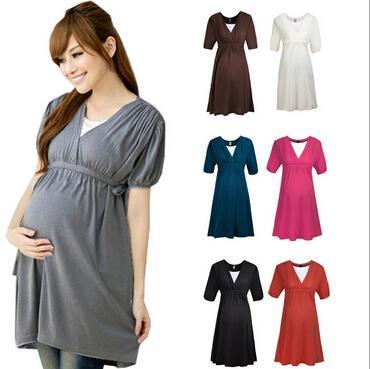 loose sling maternity dress comfortable clothes for pregnant women summer  tank clothing for pregnancy ZOSUJPK