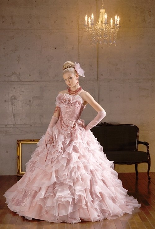 Pink Wedding Dresses pink wedding dresses UIFDEMI