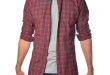 plaid shirts the soft-wash tall button up shirt in red plaid | american tall PRLWADX