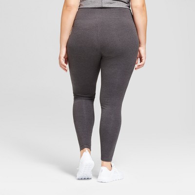 plus size leggings womenu0027s plus-size cotton spandex leggings - c9 champion® : target JYSNGLA