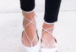 Pointed Toe Flats fall 2015 shoe trend: pointed-toe flats that will totally transform any  fall outfit | MZBMGXH