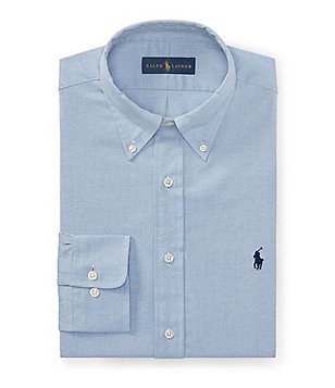 Polo Dress Shirts polo ralph lauren classic-fit button-down collar solid oxford dress shirt ZAVTEHE