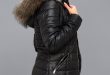 Puffer Coat stay toasty black hooded midi puffer coat QWZLLFW