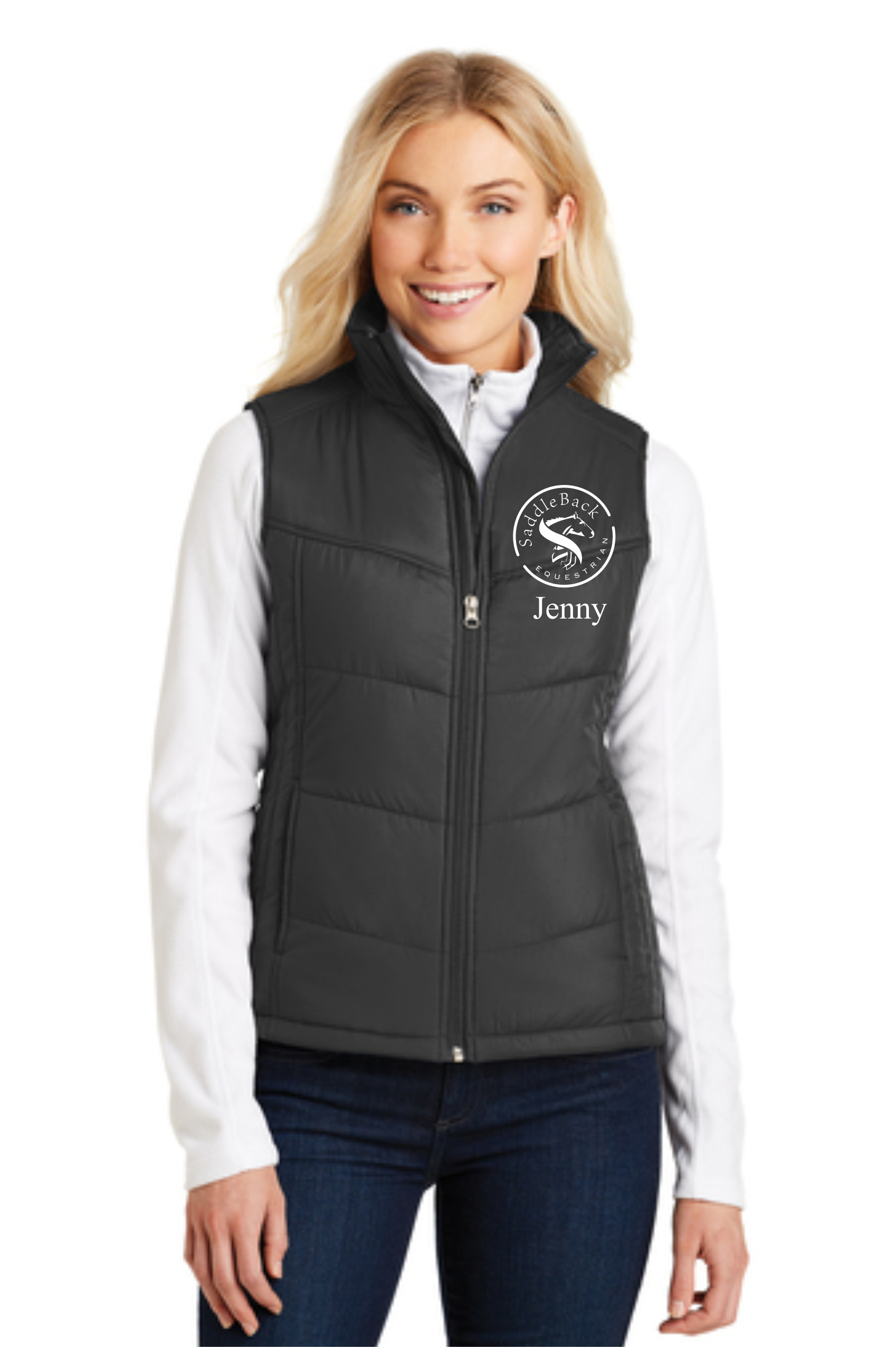 Puffy Vest home/saddleback equestrian/saddleback equestrian ladies puffy vest. ;  OGIMVXR