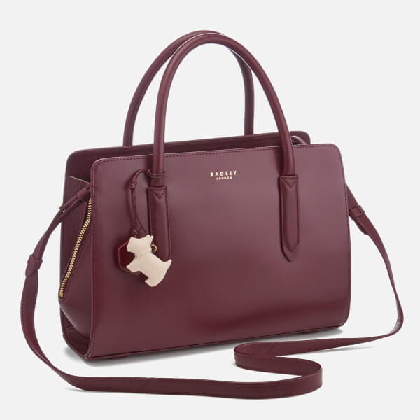 Radley Bag radley womenu0027s liverpool street medium ziptop multiway bag - burgundy:  image 4 IOMIQZY
