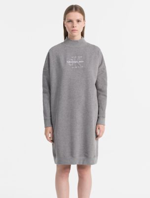 relaxed fit logo sweater dress SCSCUMV