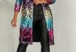 Sequin Cardigan latiste sequin cardigan - front cropped image WYWXUSA