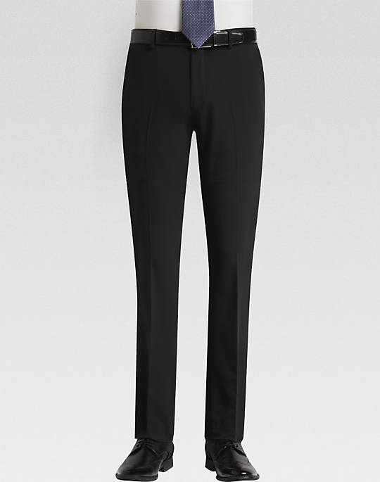 Slim fit pants egara black extreme slim fit dress pants - mens pants, clothing - menu0027s  wearhouse UHCKMCD