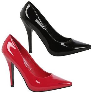 Stilettos shoes image is loading alex-mens-womens-high-heels-stilettos-pointed-toe- WVZGNBM