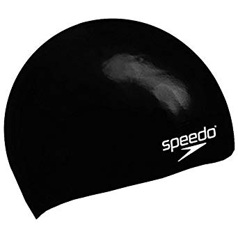 Swimming hats speedo childrens swimming hats art no 7344 (one size fits all children,  black) SUAQVQT