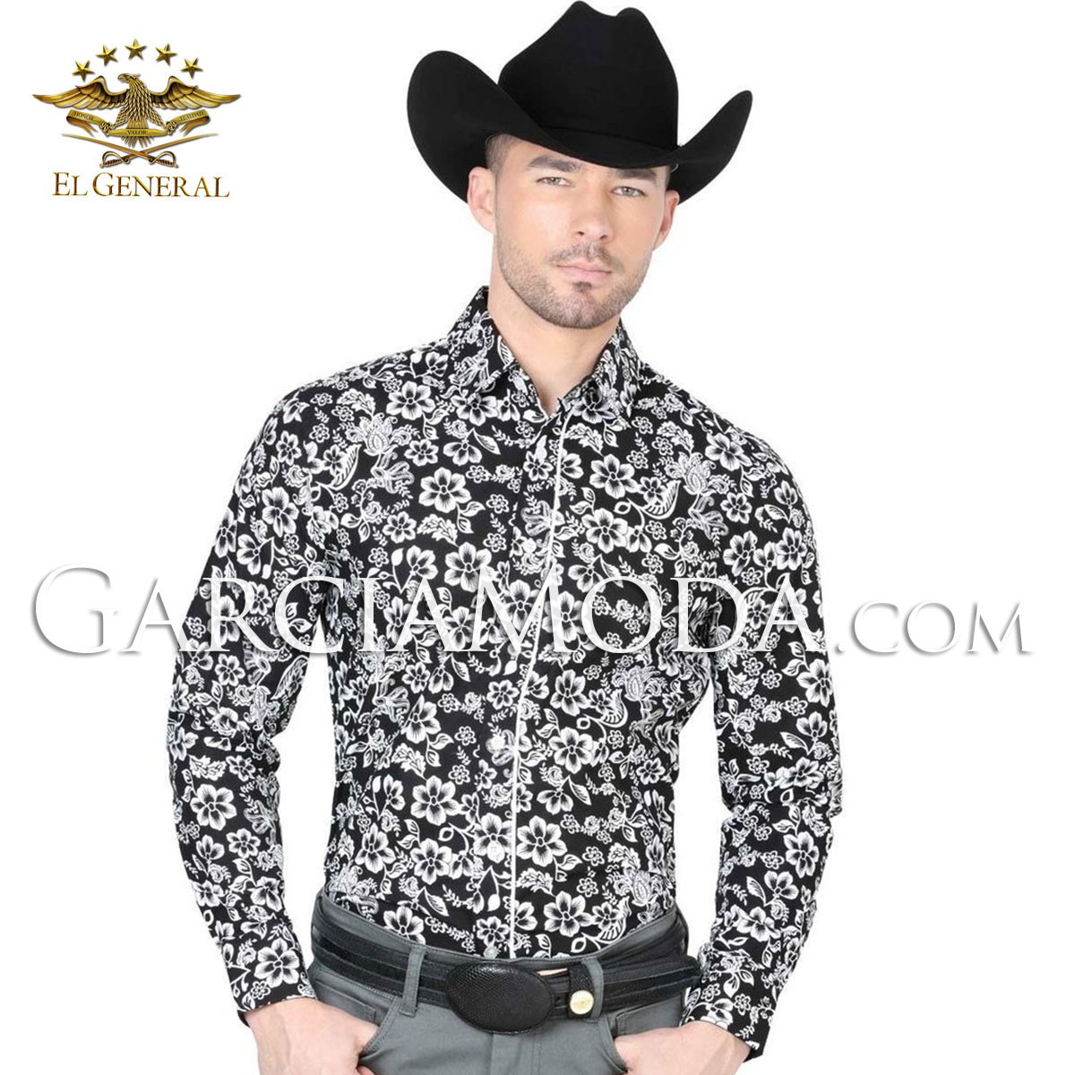 Western Wear camisa el general western wear 40458 black vaquero western WTPLJMQ