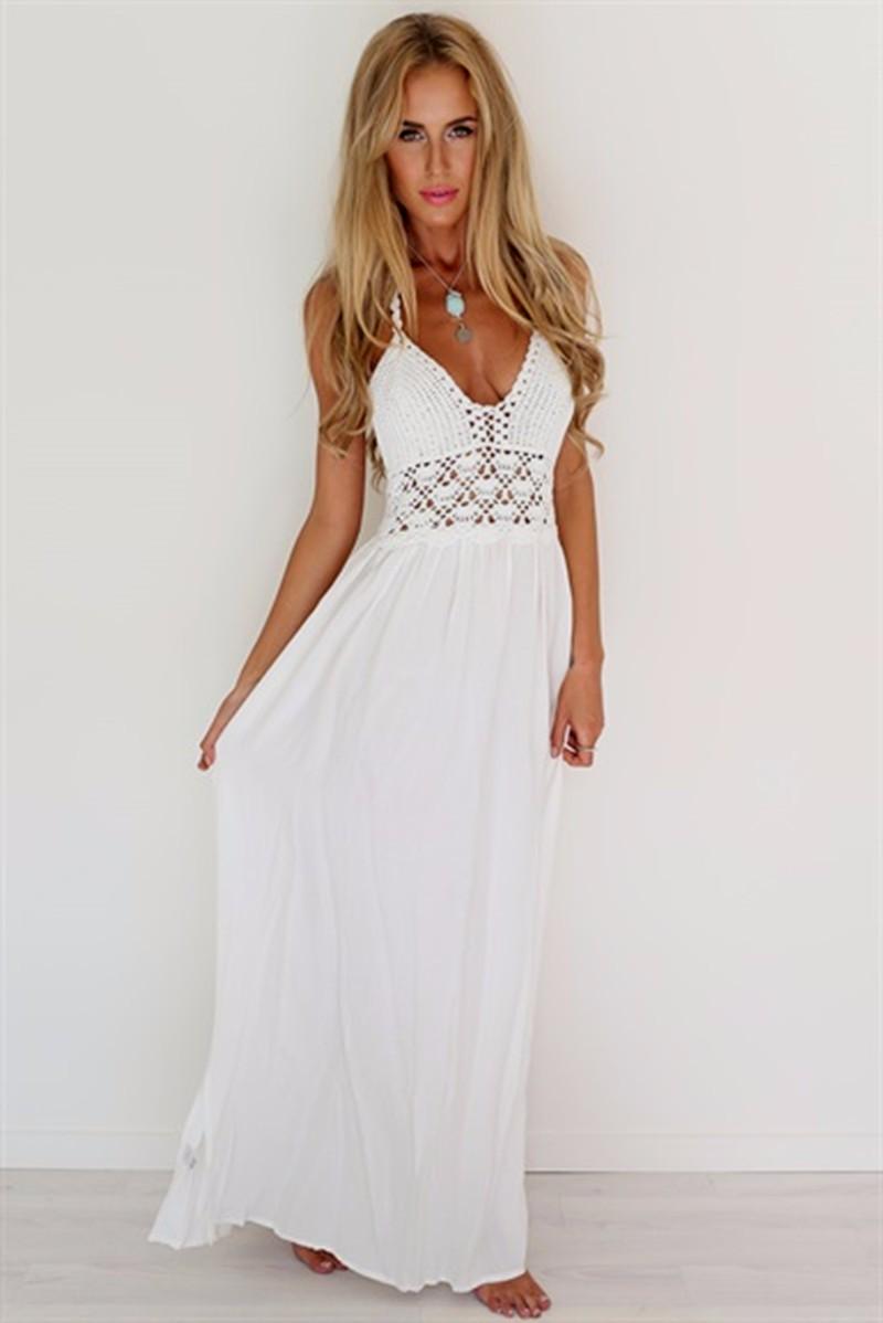 white summer dress popular long white summer dresses | dev dress IUVEQEW